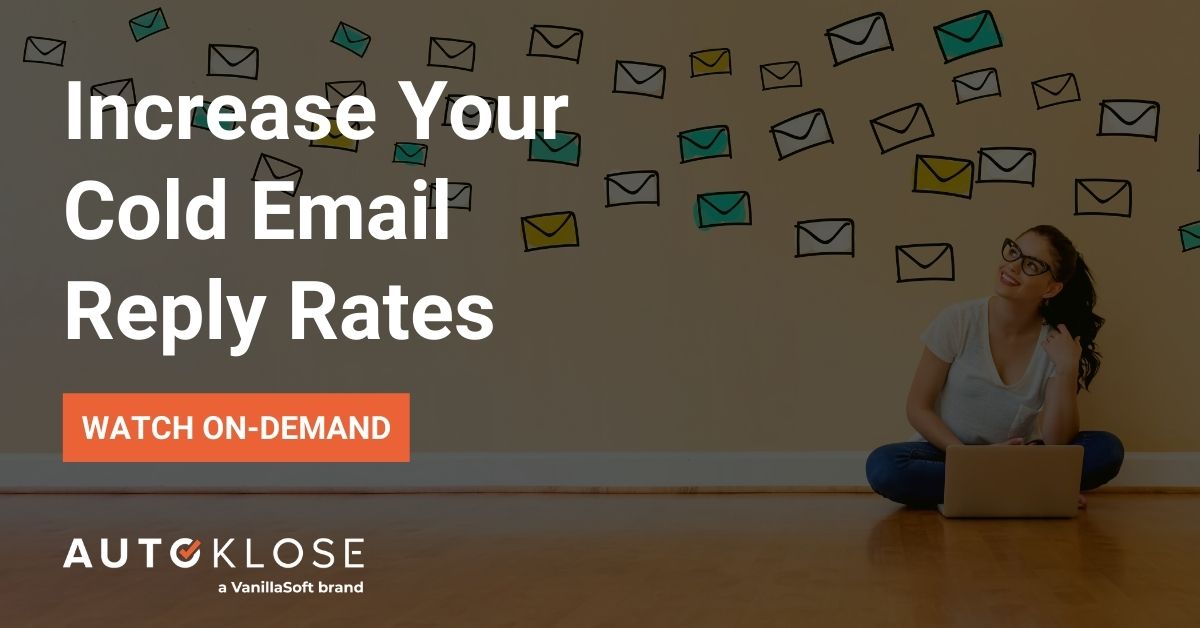 Increase Your Cold Email Reply Rates | Autoklose Webinar